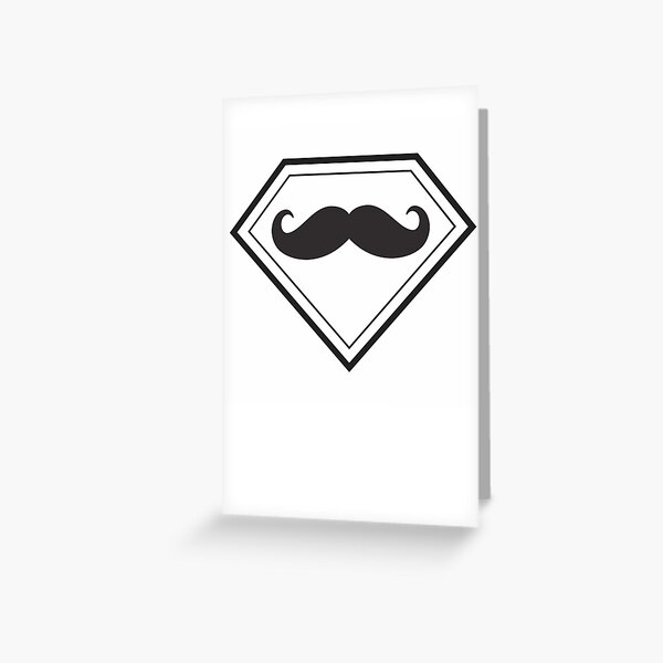 Super Stache Bros | Greeting Card