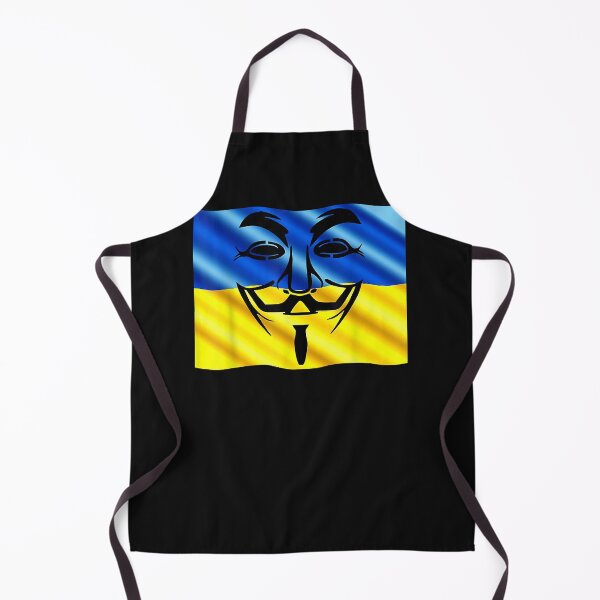 Item preview, Anonymous I Stand With Ukraine Ukrainian Lover support flag designed and sold by pamelattbeata.