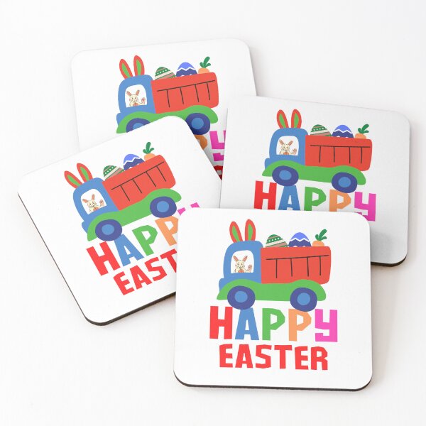 Item preview, Cute Easter Bunny Riding Monster Truck | Cute Easter Bunny designed and sold by chetan786.