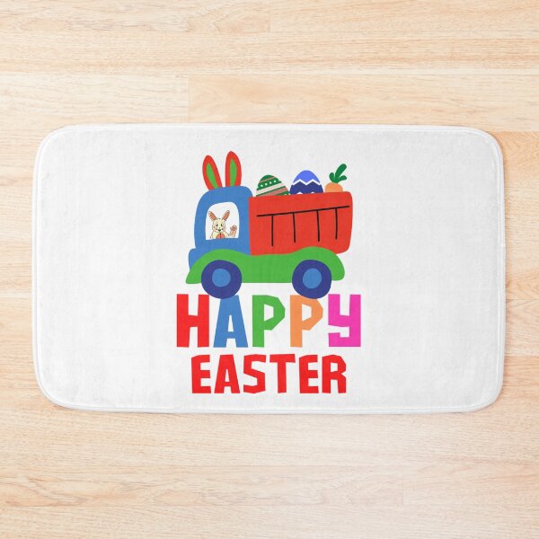 Item preview, Cute Easter Bunny Riding Monster Truck | Cute Easter Bunny designed and sold by chetan786.