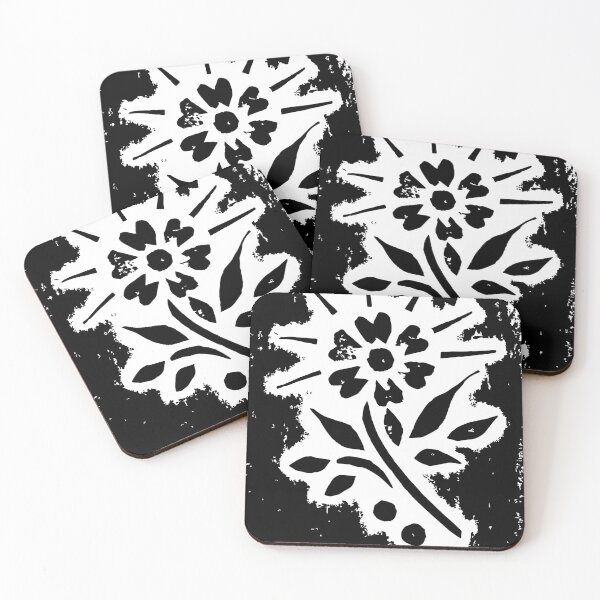 Item preview, Daisy with black background designed and sold by JenJoiner.