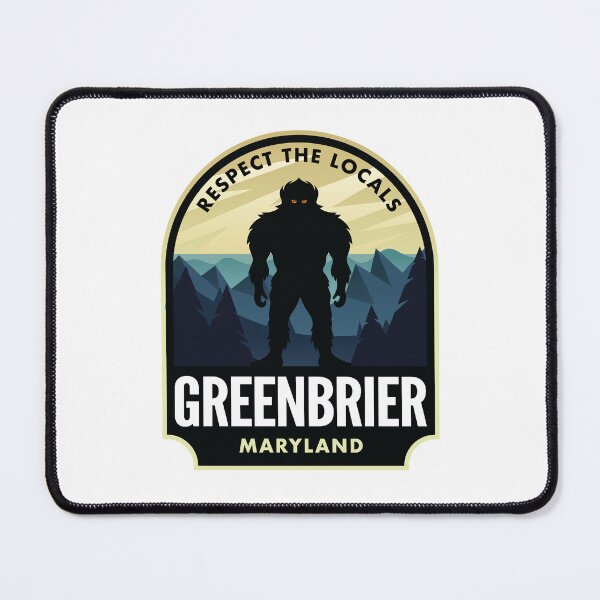 Item preview, Greenbrier Maryland Bigfoot Sasquatch designed and sold by HalpinDesign.
