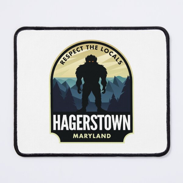 Item preview, Hagerstown Maryland Bigfoot Sasquatch designed and sold by HalpinDesign.