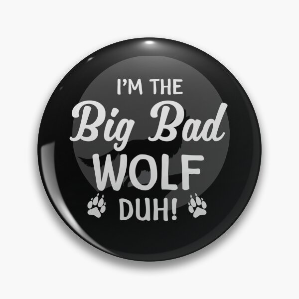 Item preview, I'm The Bad Wolf Duh! Funny Halloween Costume designed and sold by theresamorelli.