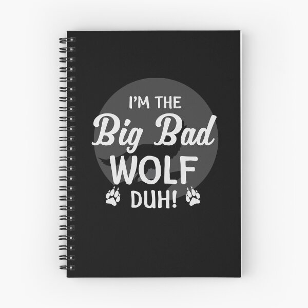 Item preview, I'm The Bad Wolf Duh! Funny Halloween Costume designed and sold by theresamorelli.