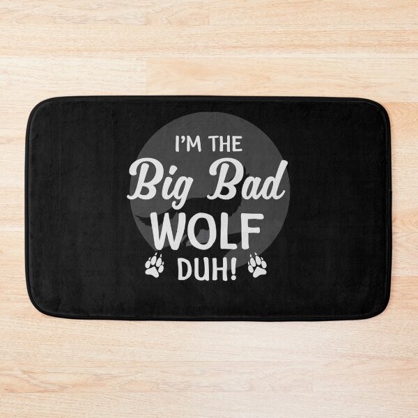 Item preview, I'm The Bad Wolf Duh! Funny Halloween Costume designed and sold by theresamorelli.