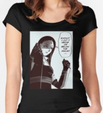 Asami Women's Fitted Scoop T-Shirt