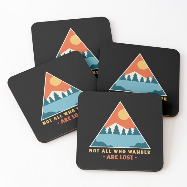 Item preview, Not All That Wander Are Lost | Not All Who Wander Are Lost | Forest | Adventure Quotes designed and sold by SoloTravelShop.