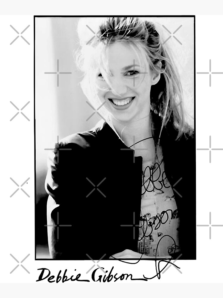 Black Ts Idea Debbie Gibson Retro 80s Aesthetic Design Poster By Rashawnmoore202 Redbubble 4656