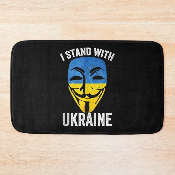 Item preview, Anonymous Ukrainian Lover I Stand With Ukraine Tank Top Tank Top designed and sold by pamelattbeata.