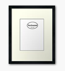 Torchwood Euro Framed Print