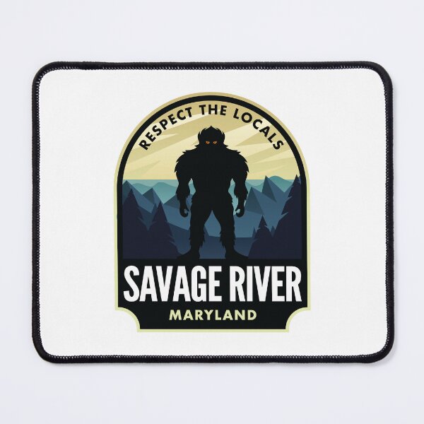 Item preview, Savage River Maryland Bigfoot Sasquatch designed and sold by HalpinDesign.