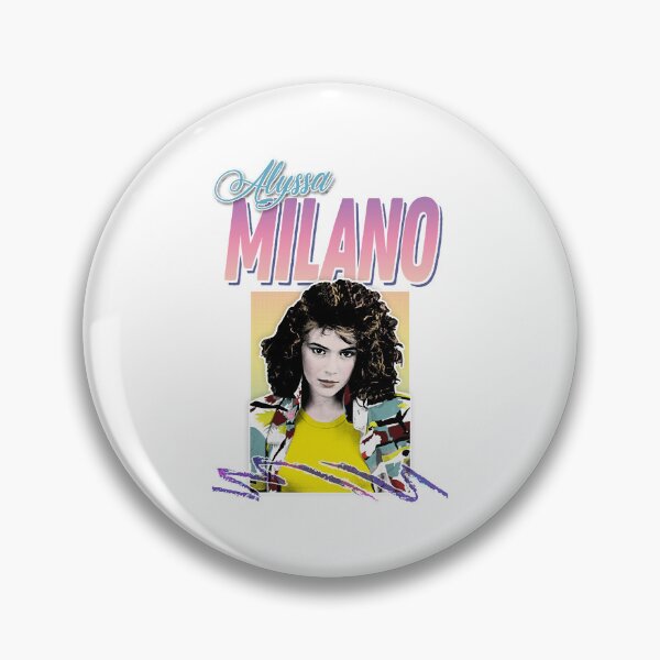 Item preview, For Men Women Alyssa Milano 80S Styled Aesthetic Design designed and sold by RashawnMoore202.