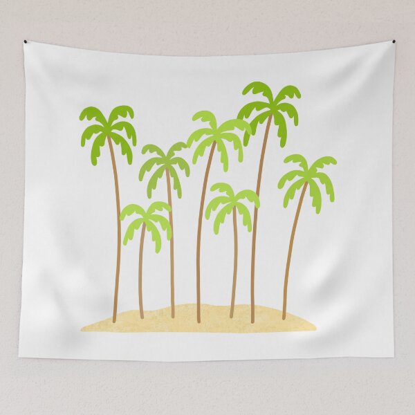 Item preview, Palm Trees Beach Island designed and sold by honeybutterfly.