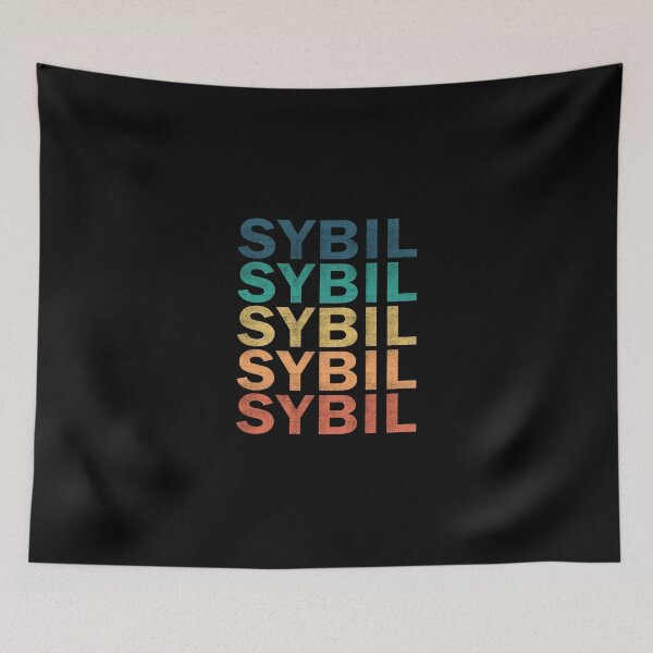 Item preview, Sybil Name T Shirt - Sybil Vintage Retro Name Gift Item Tee designed and sold by lanawalton.