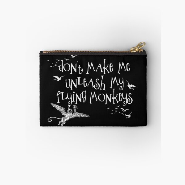 Item preview, Wizard of Oz Inspired - Don't Make Me Release My Flying Monkeys - Chalkboard Art - Parody designed and sold by traciv.