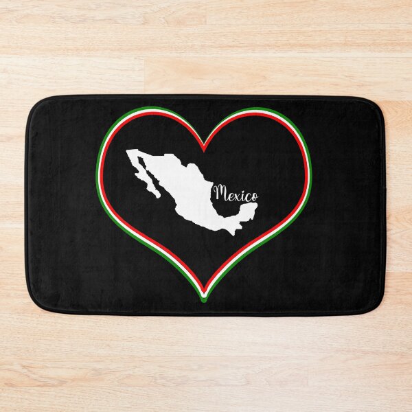 Item preview, Black heart map Mexico designed and sold by Astralia.