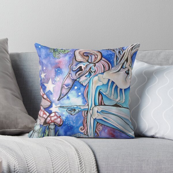 Earth Spirit Throw Pillow
