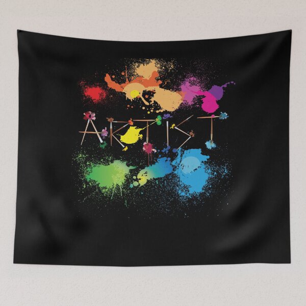 Item preview, Paint Splatter Messy Art and Craft Artist designed and sold by Rosa1202Shop.