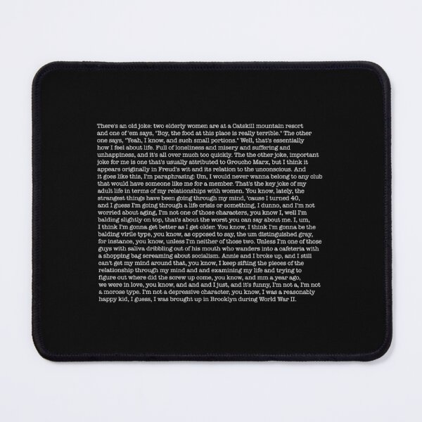 Item preview, Annie Hall monologue Poster designed and sold by michahptowel.