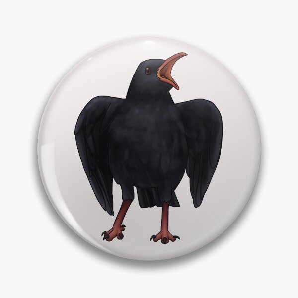 Item preview, Red-Billed Chough designed and sold by Miss-Silver.