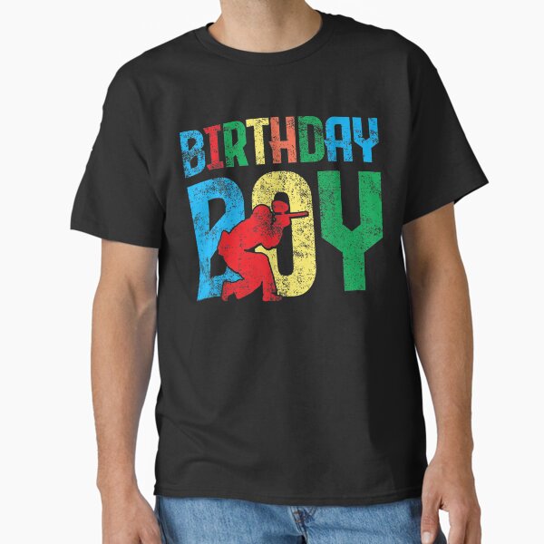 Vista previa del artículo con la obra «fiesta de cumpleaños de paintball», diseñado y vendido por Rosa1202Shop.