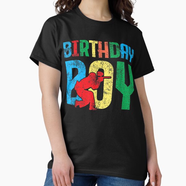 Vista previa del artículo con la obra «fiesta de cumpleaños de paintball», diseñado y vendido por Rosa1202Shop.