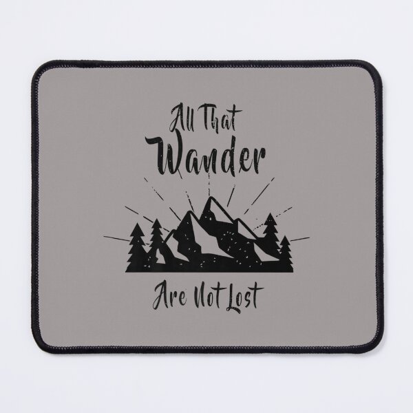 Item preview, All That Wander Are Not Lost Camping Vintage designed and sold by pixelsimple.