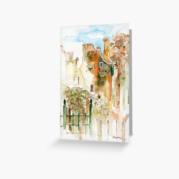 Kellie Castle, Fife, Scotland Greeting Card