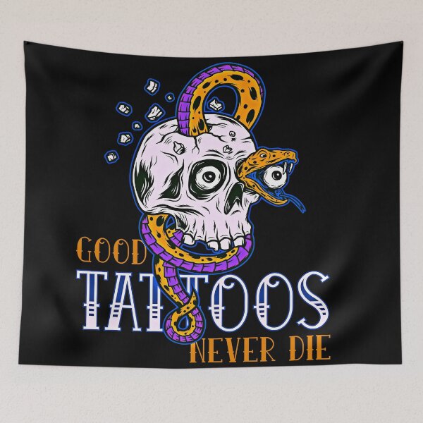 Item preview,  Cool Skull Tattoo  designed and sold by Gothic Fantasy.