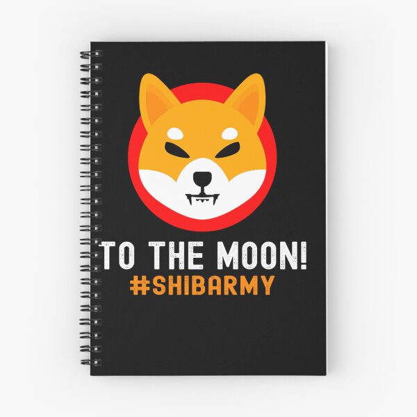 Item preview, To The Moon Hashtag Shibarmy Shiba Inu Coin Cryptocurrency Hoodie designed and sold by DemerathQuartz.