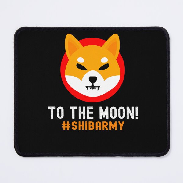 Item preview, To The Moon Hashtag Shibarmy Shiba Inu Coin Cryptocurrency Hoodie designed and sold by DemerathQuartz.