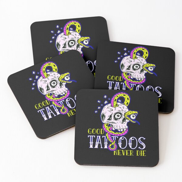 Item preview, Cool Skull Tattoo  designed and sold by Gothic Fantasy.