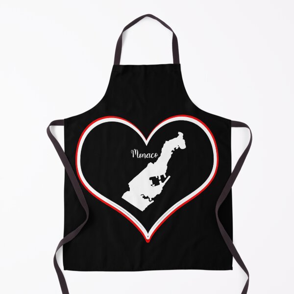 Item preview, Black Heart Map Monaco designed and sold by Astralia.