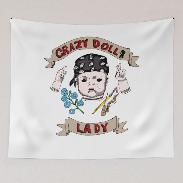 Item preview, Gifts For Men Chenza Crazy Doll Lady Classic designed and sold by RashawnMoore202.