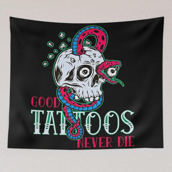 Item preview,   Cool Skull Tattoo  designed and sold by Gothic Fantasy.