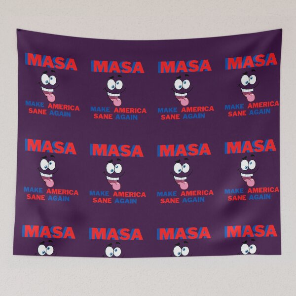 Item preview, M A S A, haz que Estados Unidos vuelva a estar cuerdo designed and sold by JRShadow.