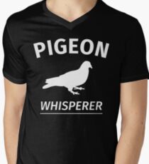 Pigeon Whisperer Men's V-Neck T-Shirt