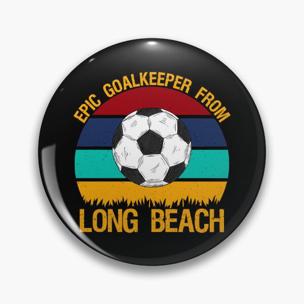 Item preview, Epic Goalkeeper From Long Beach Vintage Soccer Sticker designed and sold by ethenfran6.