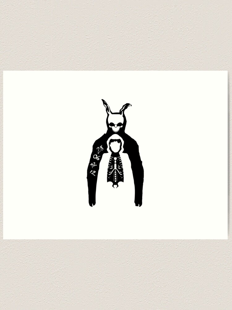 DONNIE DARKO COUNT DOWN TIME ALERT WITH BUNNY MAN' Unisex Baseball