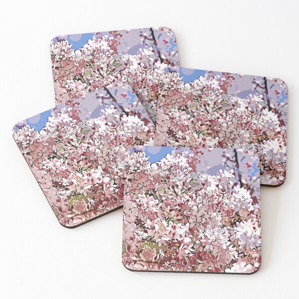 Item preview, Crabapple tree color print designed and sold by artdragongift 15.