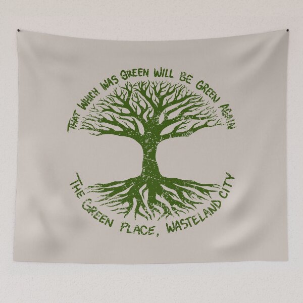 Item preview, Green Place Tree in Green designed and sold by The-Green-Place.