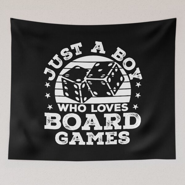 Item preview, Just A Boy Who Loves Board Games designed and sold by levintere.