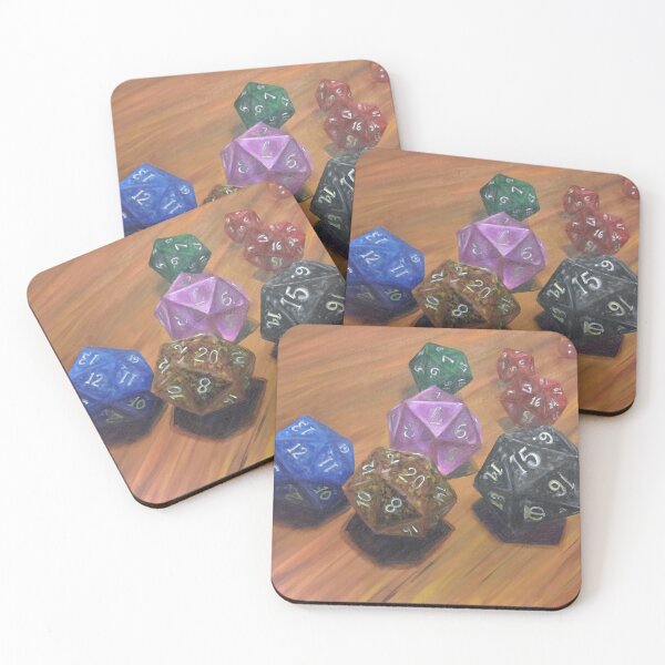 Item preview, A Bunch of Dice - Artwork by Jolene Edwards designed and sold by CurlyClaraBelle.
