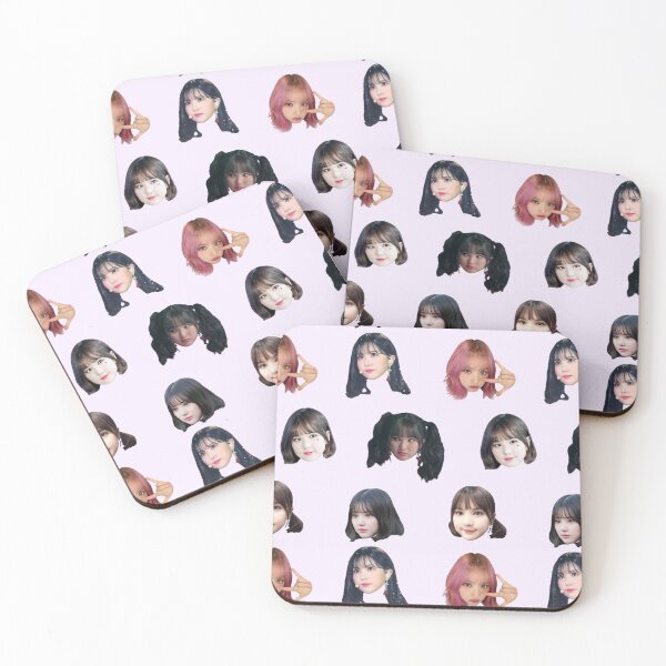 Item preview, Gfriend Eunha Viviz cute heads designed and sold by Vv Doodles.