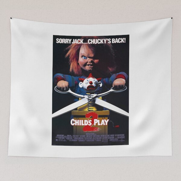 Item preview, Needed Gifts Sorry Jack Chucky Is Back Poster Horror Movie designed and sold by RashawnMoore202.