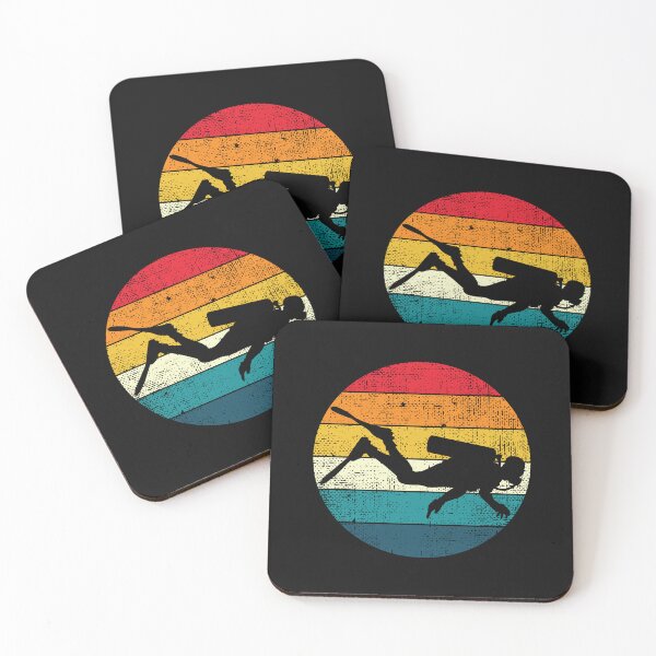 Item preview, Scuba Diving Diver Dive Vintage Retro Style designed and sold by EstelleStar.