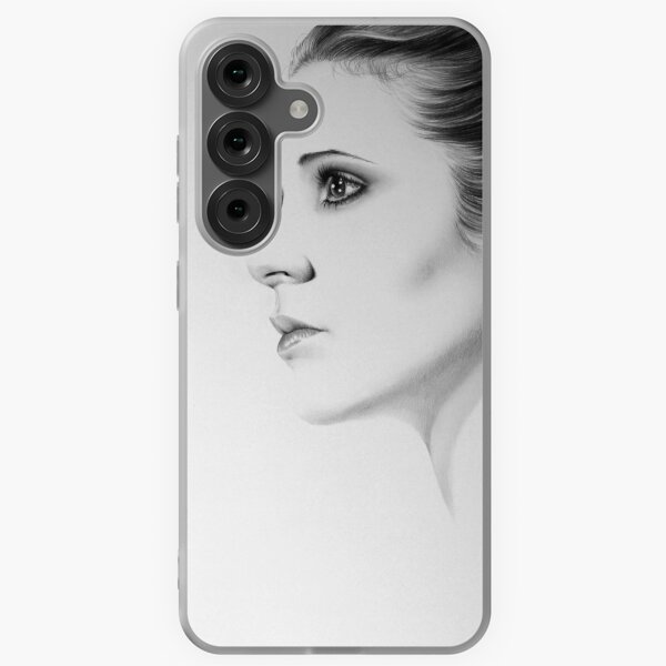 Item preview, Carrie Fisher Minimal Portrait designed and sold by IleanaHunterArt.