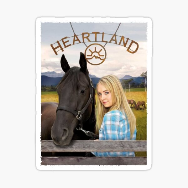 "HEARTLAND" Sticker by Jennilinowski Redbubble
