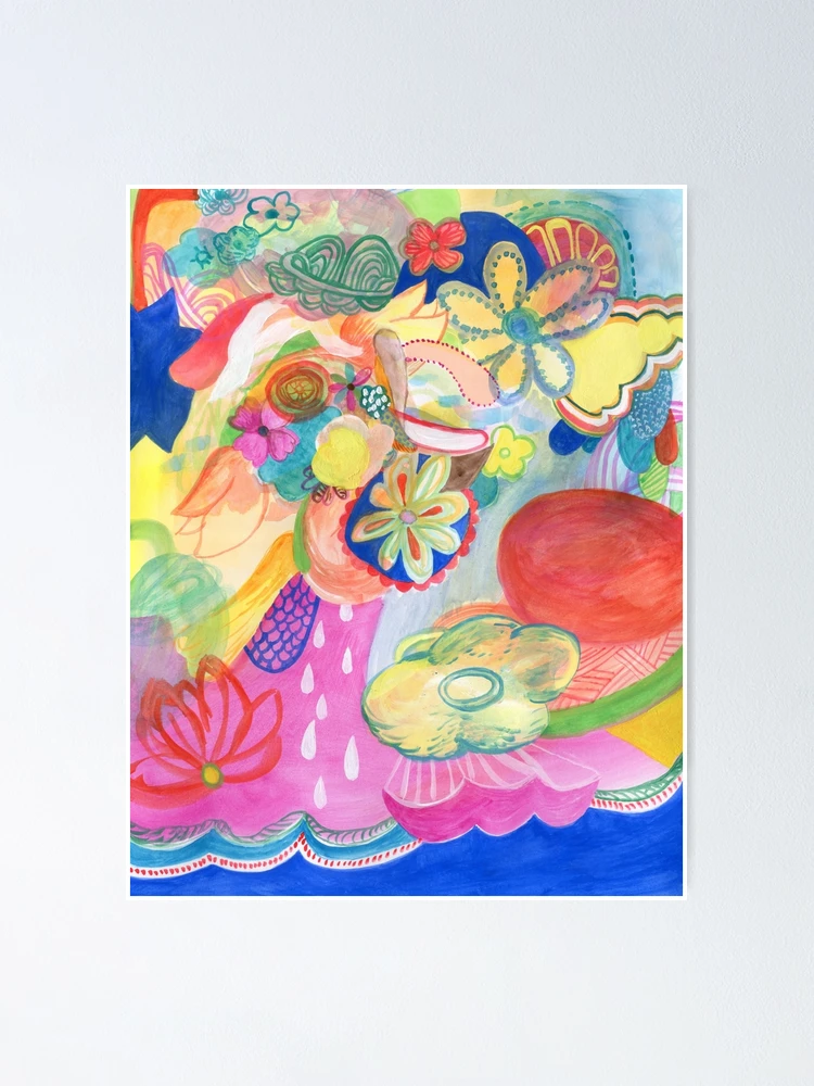 Thumbnail 1 of 3, Poster, Spring Flowers designed and sold by microstudio.